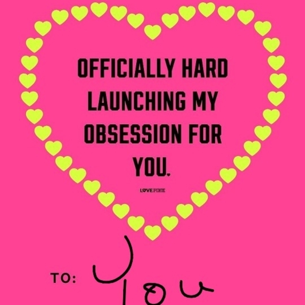 PINK Victoria's Secret Neon Heart Wall Art